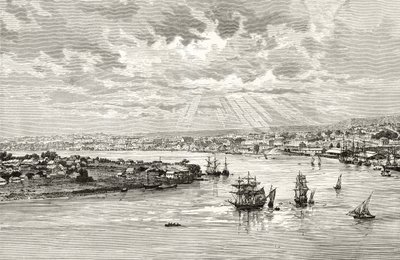 Brisbane Harbour, Australien, ca. 1880, fra 