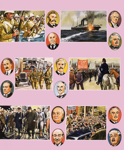 Storbritanniens premierministre af English School