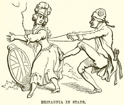 Britannia i Stays af English School