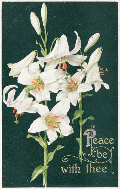 Britisk påskekort af English School