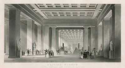 British Museum, Grand Central og Egyptian Saloons af English School