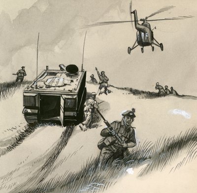 Britiske soldater i 1960