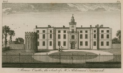 Bruce Castle, Tottenham, London, sæde for hr. Alderman Townsend af English School