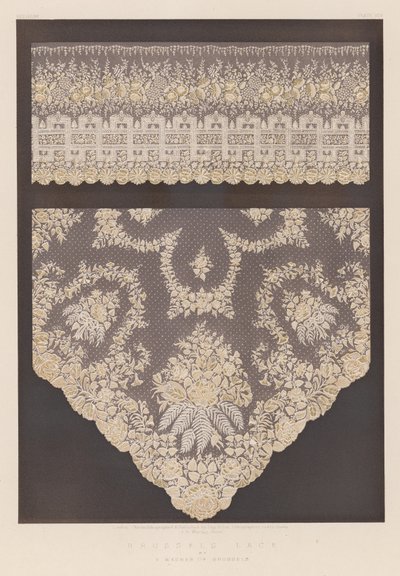 Brussels Lace af V Washer of Brussels af English School
