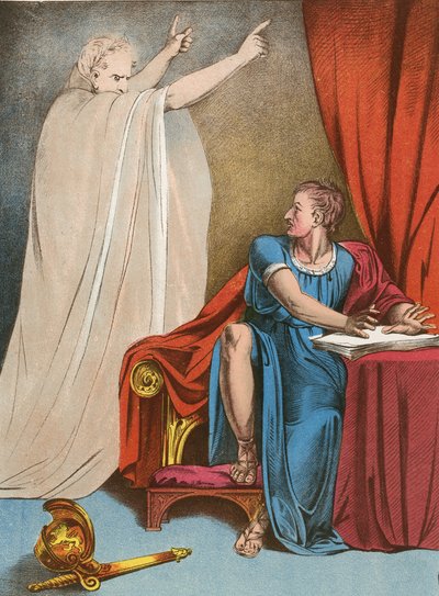 Brutus og Julius Cæsars spøgelse af English School