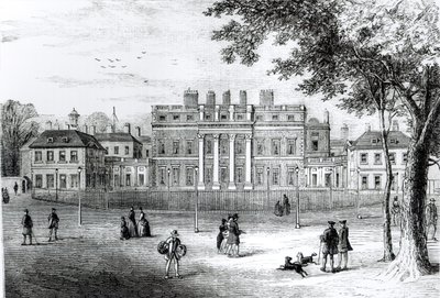 Buckingham House i 1775, fra 