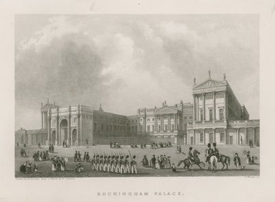 Buckingham Palace af English School
