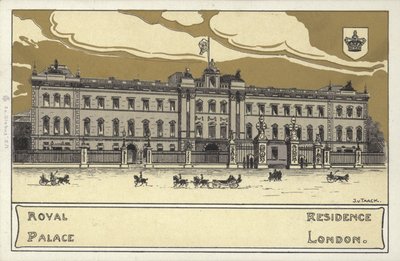 Buckingham Palace af English School