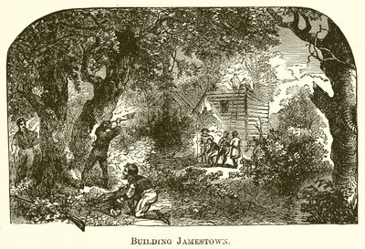 Bygning Jamestown af English School