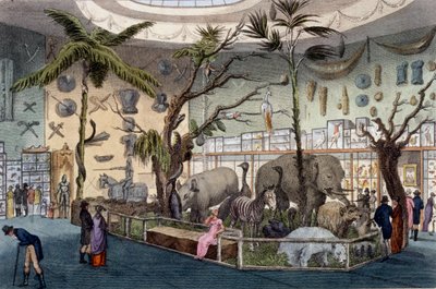 Bullocks Museum, 22 Piccadilly, London, fra Ackermanns Repository of Arts, 1809 af English School
