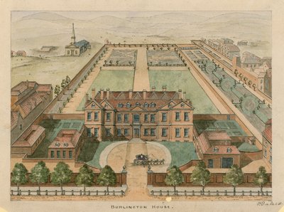 Burlington House, Piccadilly, London af English School