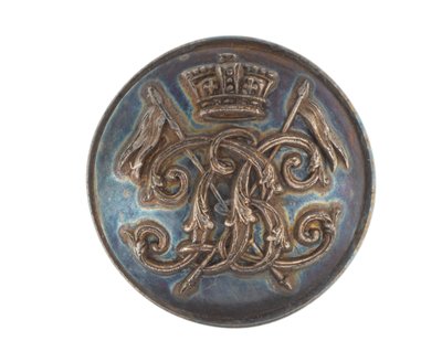 Button, 9. Regiment af Bengal Lancers, før 1901 af English School