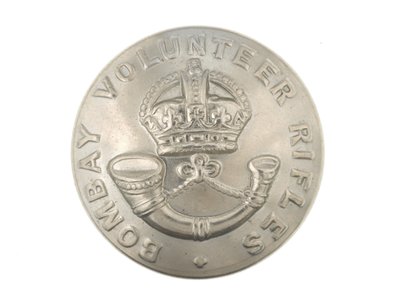 Button, Bombay Volunteer Rifles, 1901-1947 af English School