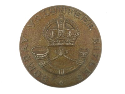 Button, Bombay Volunteer Rifles, 1901-1947 af English School