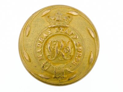 Button, Madras Staff Corps, 1861-1876 af English School