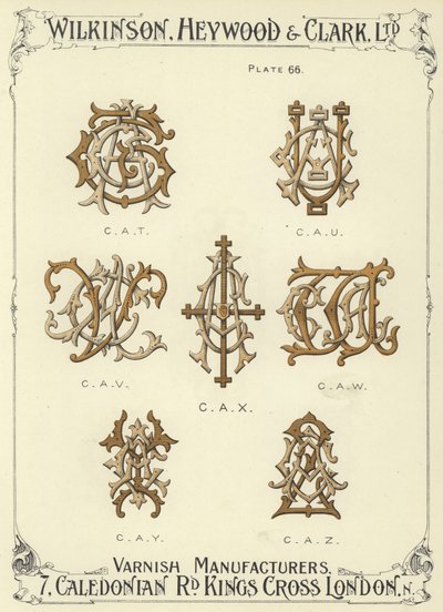 CAT, CAU, CAV, CAX, CAW, CAY, CAZ af English School