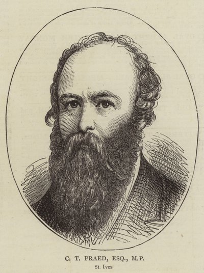 C T Praed, Esquire, MP (gravering) af English School