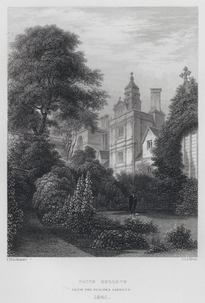 Caius College, fra Fellows