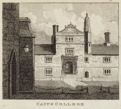 Caius College, en del af Cambridge University af English School