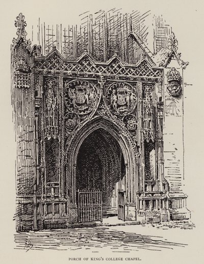 Cambridge: Porch of King