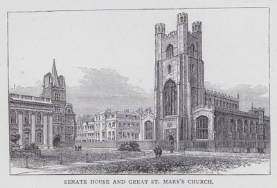 Cambridge, Senate House og Great St Mary