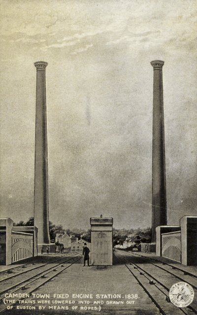 Camden Town Fixed Engine Station, 1838 af English School