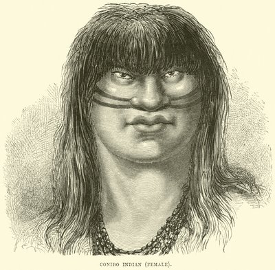 Canibo Indian, kvinde af English School