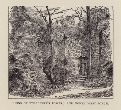 Canterbury: Ruinerne af Ethelbert