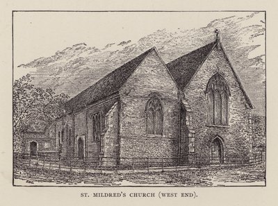 Canterbury: St. Mildred