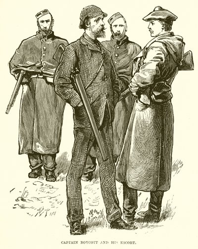 Kaptajn Boykot og hans Eskorte af English School