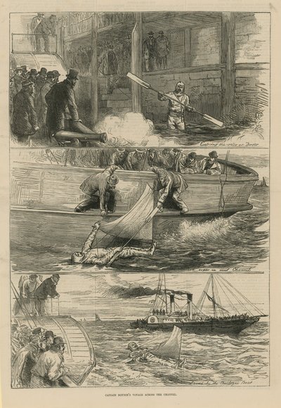 Kaptajn Boytons sejlads over kanalen af English School