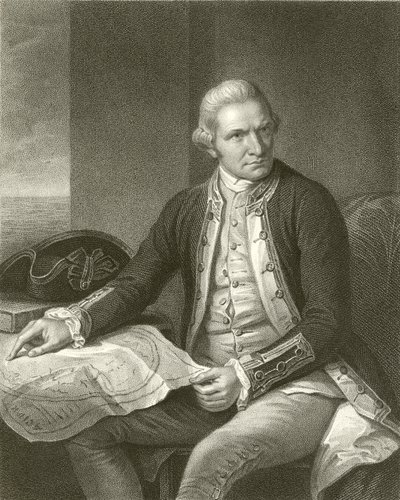 Kaptajn James Cook af English School