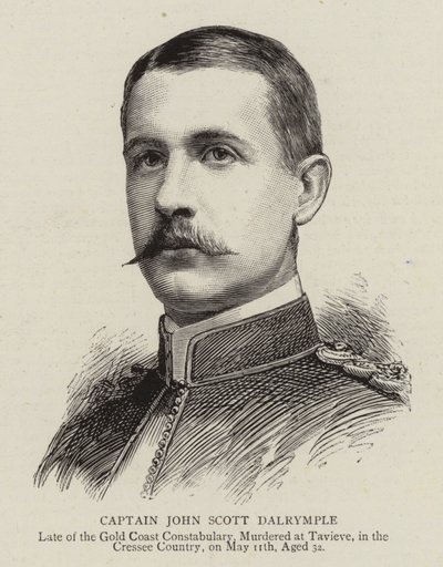 Kaptajn John Scott Dalrymple (gravering) af English School