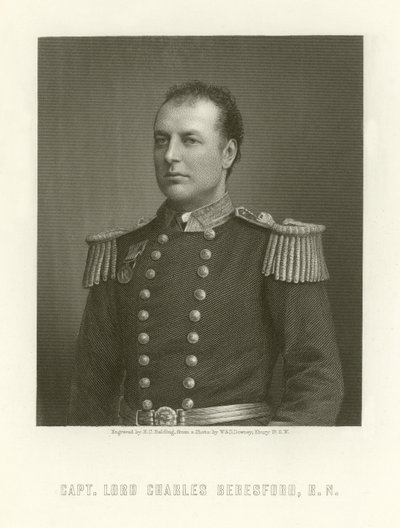 Kaptajn Lord Charles Beresford af English School