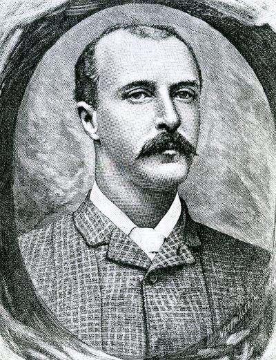 Kaptajn Robert Henry Nelson (1853-92) af English School