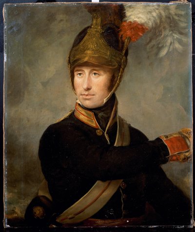 Kaptajn William Tyrwhitt Drake, Royal Horse Guards, ca. 1815 af English School