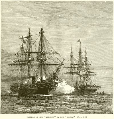 Erobringen af Mercence af Rusland af English School