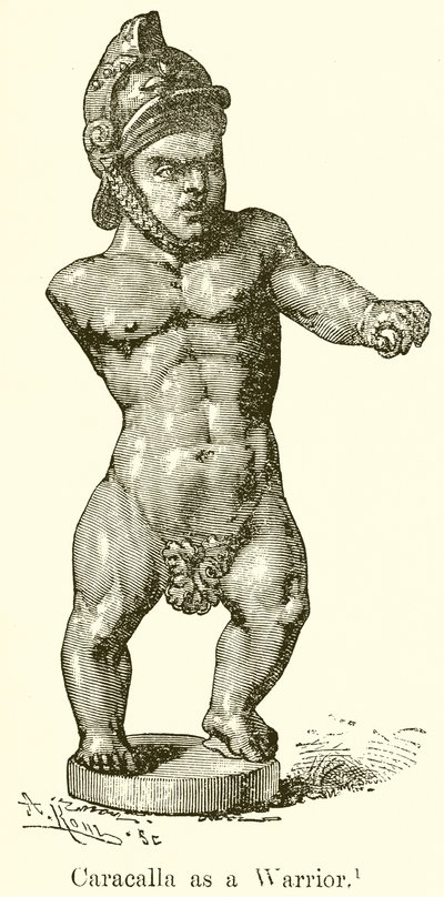 Caracalla som en kriger af English School