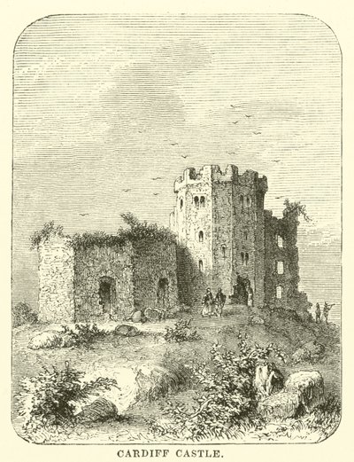 Cardiff Castle  af English School
