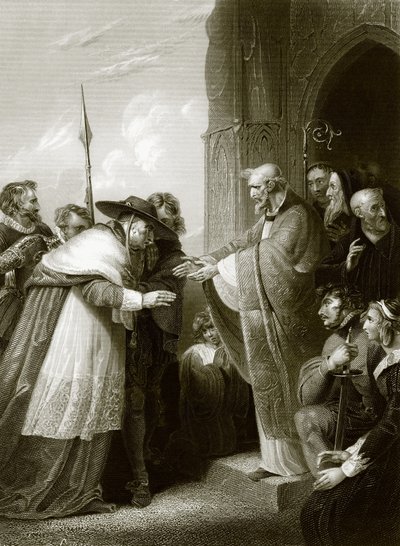 Kardinal Wolsey af English School