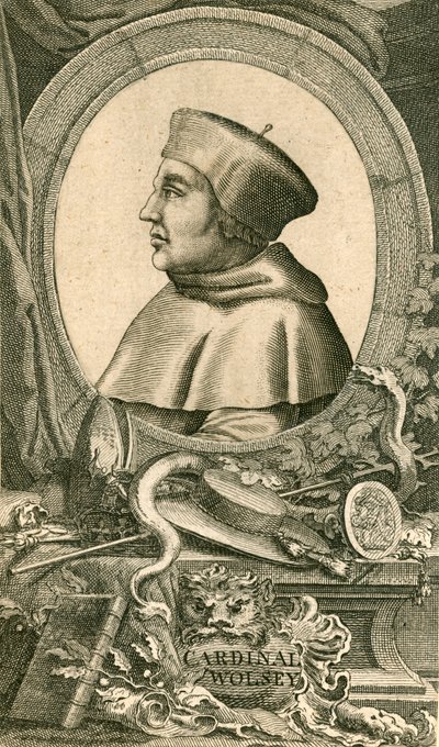 Kardinal Wolsey af English School