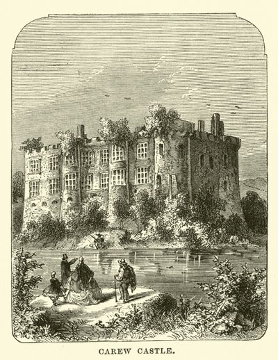 Carew Castle  af English School
