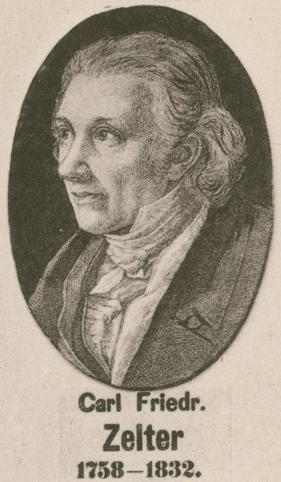 Carl Friedrich Zelter (dybtryk) af English School