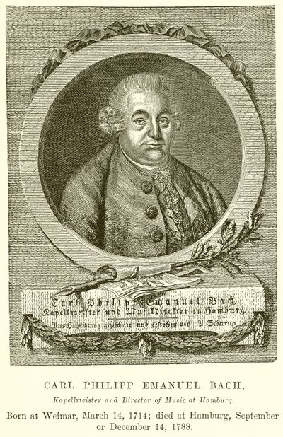 Carl Philipp Emmanuel Bach af English School