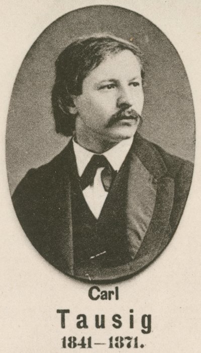 Carl Tausig (dybtryk) af English School