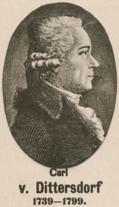 Carl von Dittersdorf (gravering) af English School