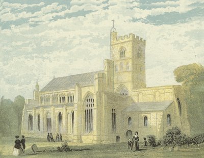 Carlisle Cathedral, North West View af English School