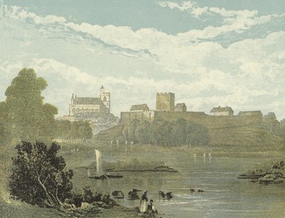 Carlisle Cathedral, South West View af English School