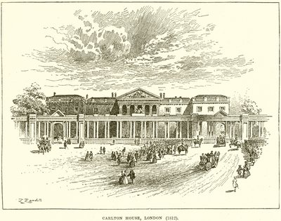 Carlton House, London af English School