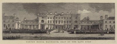 Carton House, Maynooth, Sitz des verstorbenen Herzogs von English School
